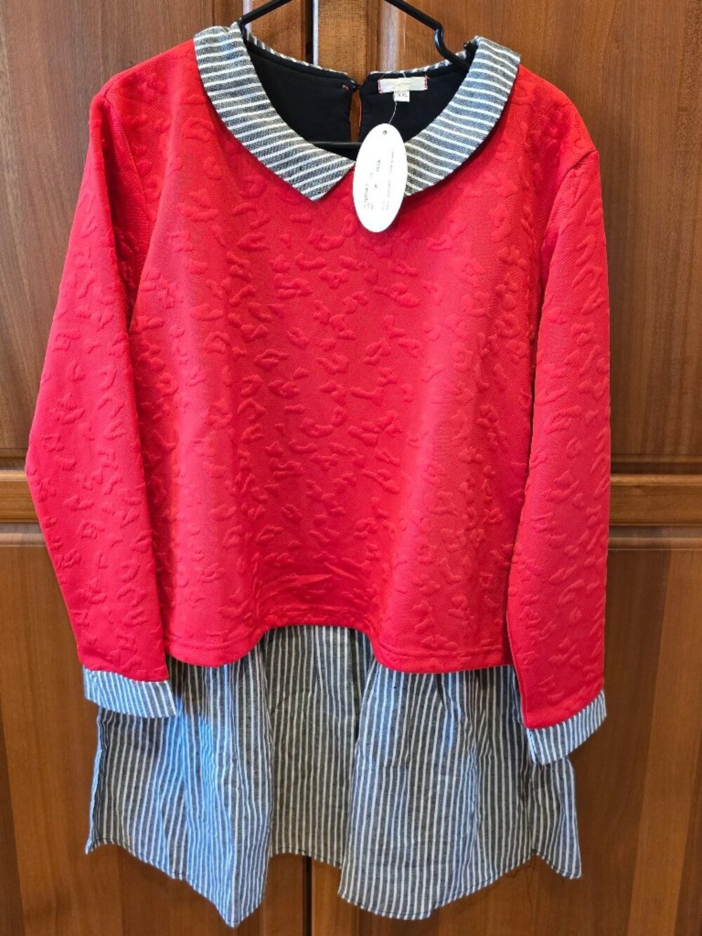 NWT WEAVER 2 in 1 dress kimono style with matchig sweater XXL